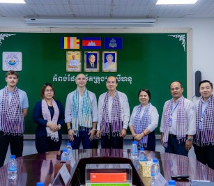Welcomed a visit of Mediterranean Shipping (Cambodia) Co., Ltd., led by Mr. Udi Goldberg