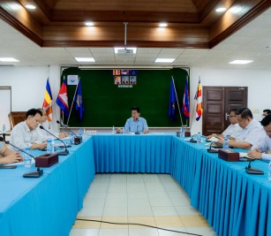 Held a discussion meeting on the preparations of the Reminiscence Ceremony with officials, employees, workers on International Labor Day-1st May 2023 and the Ground Breaking Ceremony for the construction
