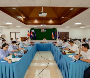 Leadership tasks and port operational performance, presided over by His Excellency Lou Kim Chhun, Delegate of the Royal Government of Cambodia in charge as Chairman and CEO of Sihanoukville Autonomous Port.