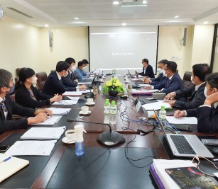 The meeting of JICA Fact Finding Mission on “Sihanoukville Port New Container Terminal Development-Phase 2& Phase 3”
