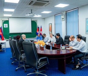Welcomed a visit of Mediterranean Shipping (Cambodia), led by Mr. Udi Goldberg

