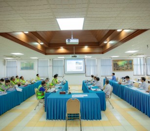 Held a monthly progress and safety meeting of June 2023 on the implementation of the Renovation of General Cargo Quay Into a 253-Meter Container Terminal Project. Up to the end of June 2023
