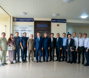 Welcomed a visit of Council for the Development of Cambodia Delegation, led by His Excellency Sun Chanthol, Deputy Prime Minister, the First Vice-President of Council for the Development of Cambodia