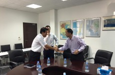 ក្រុមហ៊ុន Cambodia Fiber Optic Communication Network Co.,Ltd ជួបពិភាក្សាការងារ នៅកំពង់ផែស្វយ័តក្រុងព្រះសីហនុ