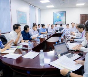 កិច្ចប្រជុំពិភាក្សាការងារជាមួយក្រុមការងារអ្នកជំនាញ JICA ដឹកនាំដោយ លោក KOICHI Miyake ប្រធានក្រុមការងារអ្នកជំនាញ JICA
