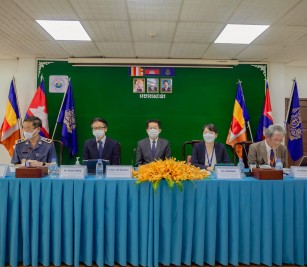 Joint Coordinating Committee Meeting (and Zoom online) was held regarding the Project for Capacity Development on Container Terminal Management and Operation in Sihanoukville Port-Phase 3
