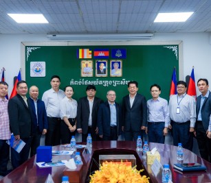 A courtesy delegation visit of China Energy Engineering Corporation and China Power Engineering Corporation, led by His Excellency Wong Won, Representative of Corporations Management
