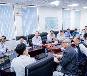 Held a coordination meeting regarding the Joint Bathymetry Survey Results at the Port