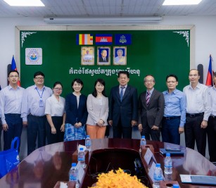 Received a visit of Ms. KUGA Yuriko, Directress, First Southeast Asia Division, Southeast and Southwest Asian Affairs Department