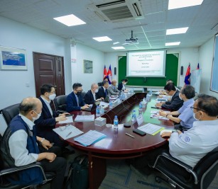 Held a discussion meeting on the