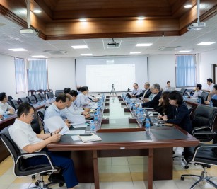 Held a Kick-Off Meeting regarding the procurement of Cargoes Handling Equipment (Package-2) of Sihanoukville Port
