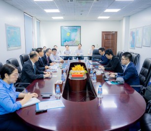 Welcomed a courtesy visit of Mr. FUJIOKA Ryosuke