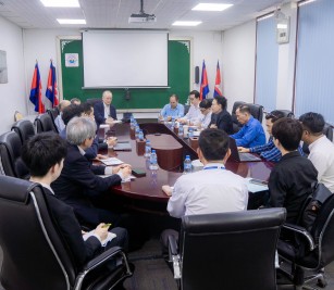 held a discussion meeting with General Department of Inland Water and Japanese Delegation