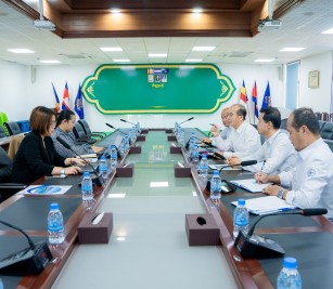 Welcomed a visit of Mediterranean Shipping (Cambodia), in purpose to learn about PAS’s operations, potentials and developments