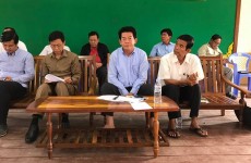 កិច្ចសំណេះសំណាលជាមួយក្រុមការងារ និងមេឃុំទាំង ១៤ឃុំ នៅស្រុកស្រីសន្ធរ