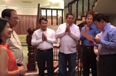 ឯកឧត្ដម លូ គឹមឈន់ និងលោកជំទាវ បានដឹកនាំគណៈប្រតិភូកំពង់ផែ ដើម្បីគោរពជូនពរ ឯកឧត្តមរដ្ឋមន្ត្រី ត្រាំ អ៊ីវតឹក និងលោកជំទាវ
