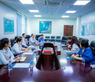 Held a discussion meeting with MAERSK (Cambodia) Ltd., led by Mr. Tom Cachet