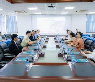Welcomed a delegation visit of Members of Standing Committee of Guangdong Provincial Committee of the Chinese Communist Party, led by Mr. Song Fulong