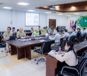 held a monthly meeting of June regarding a progress of New Container Terminal