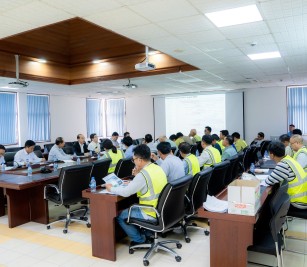 Monthly Progress Meeting of August regarding the implementation progress and the safety inspection of construction site of New Container Terminal Development Project-Phase 1