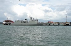 នាវាចម្បាំងមួយគ្រឿង ឈ្មោះ HTMS NARATHIWAT របស់កងទ័ពជើងទឹកថៃបានចូលចតធ្វើទស្សនកិច្ចរយៈពេល ៥ ថ្ងៃ
