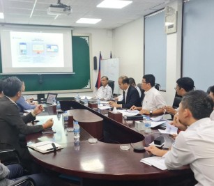 Welcomed a visit of Phnom Penh Commercial Bank (PPC Bank) Team to PAS, in purpose to present its own digital service