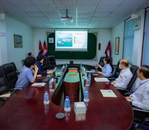Welcomed a visit of Trancy Logistics (Cambodia) Co.,Ltd., led by Mr. Honda Marmoru, the company governor, and Mr. Nobuhiro Nakamura