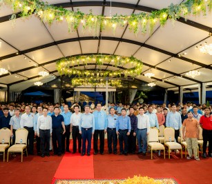 Solidarity Dinner with Shipping Lines Agents for Ships and Import-Export Goods at Sihanoukville Autonomous Port, was held at New Beach Restaurant and Hotel in Preah Sihanouk Province
