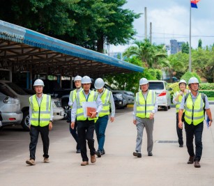 កិច្ចប្រជុំពិភាក្សាការងារជាមួយ ក្រុមហ៊ុន Fuji Electric Co., Ltd.
