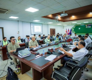 held a monthly meeting of August regarding a progress of New Container Terminal Development Project-Phase 1 Implementation