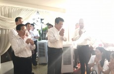 ឯកឧត្ដម លូ គឹមឈន់ អញ្ជើញទៅគោរពវិញ្ញាណក្ខន្ធសពលោក ព្រាប ឈួន អតីតនាយករង នាយកដ្ឋានគ្រឿងចក្រ