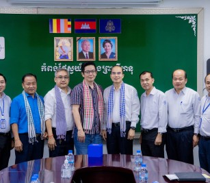 កិច្ចប្រជុំពិភាក្សាការងារជាមួយ ក្រុមហ៊ុន Meridian Shipping Agencies