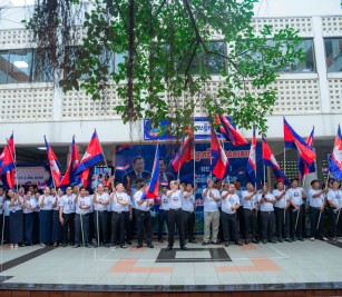 ពិធីអបអរសាទរ ការបើកការដ្ឋានសាងសង់ព្រែកជីកហ្វូណនតេជោ នៅកំពង់ផែស្វយ័តក្រុងព្រះសីហនុ
