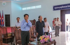 ឯកឧត្តម លូ គឹមឈន់ បានអញ្ជើញជាគណៈអធិបតី ក្នុងពិធីសំណេះសំណាល ជាមួយគ្រួសារកងទ័ពជើងទឹក ក្រុមទី ២