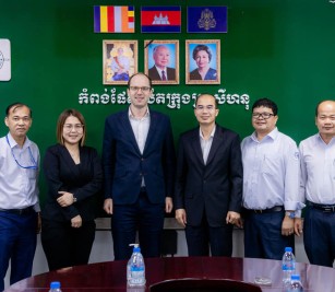 កិច្ចប្រជុំពិភាក្សាការងារជាមួយ ក្រុមហ៊ុន Mediterranean Shipping (Cambodia) Co., Ltd