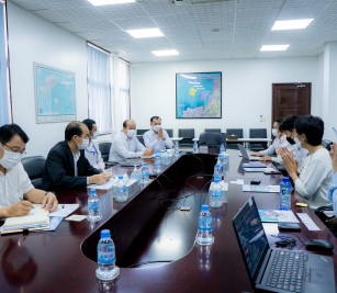 ការទទួលស្វាគមន៍និងជួបពិភាក្សាការងារជាមួយលោកស្រី Jutharat Chantarasamutr Head of CLMVT Region និងសហការី ក្រុមហ៊ុន Regional Container Lines (RCL)