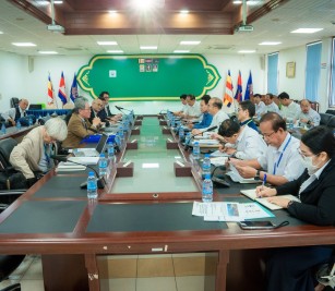 Held a preliminary meeting with JICA Study Team, regarding the Project for the Development of the Master Plan to Transform Sihanoukville Port
