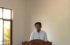 កិច្ចសំណេះសំណាល និងសួរសុខទុក្ខជាមួយបងប្អូនក្រុមប្រឹក្សាឃុំ មេភូមិ អនុប្រធានភូមិ ជំនួយការភូមិ និងអង្គភាពជុំវិញ្ញស្រុក