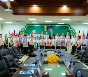 ដំណើរទស្សនកិច្ច គណៈប្រតិភូ នៃវិទ្យាស្ថានជាតិការទូត និងទំនាក់ទំនងអន្តរជាតិ និងប្រតិភូ នៃវិទ្យាស្ថានចិន
