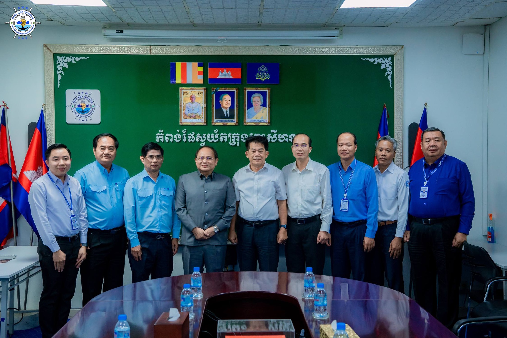 Welcomed a management delegation visit of Electricity of Cambodia (EDC)
