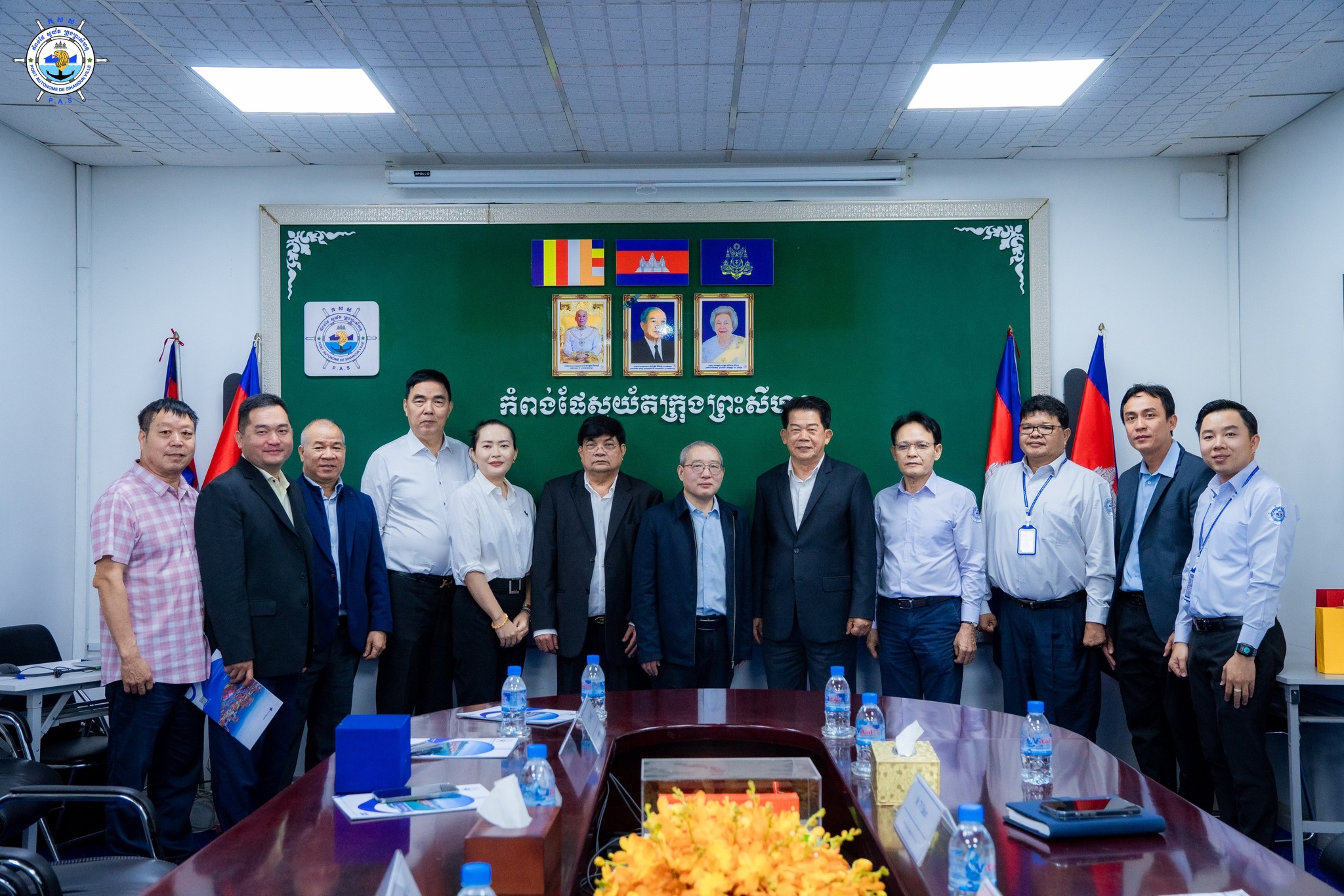A courtesy delegation visit of China Energy Engineering Corporation and China Power Engineering Corporation, led by His Excellency Wong Won, Representative of Corporations Management
