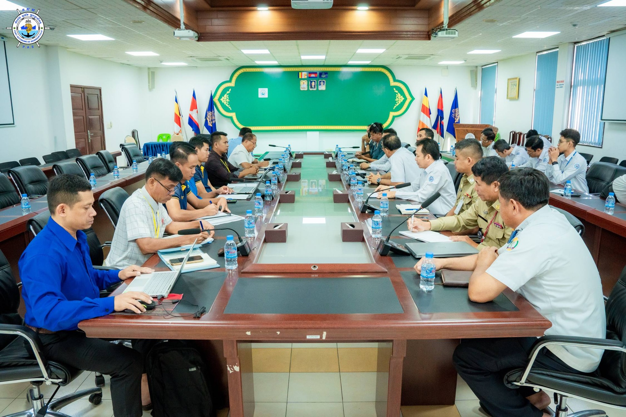 Held a discussion meeting regarding Update and Operational System of Port Electronic Data Interchange (Port EDI)
