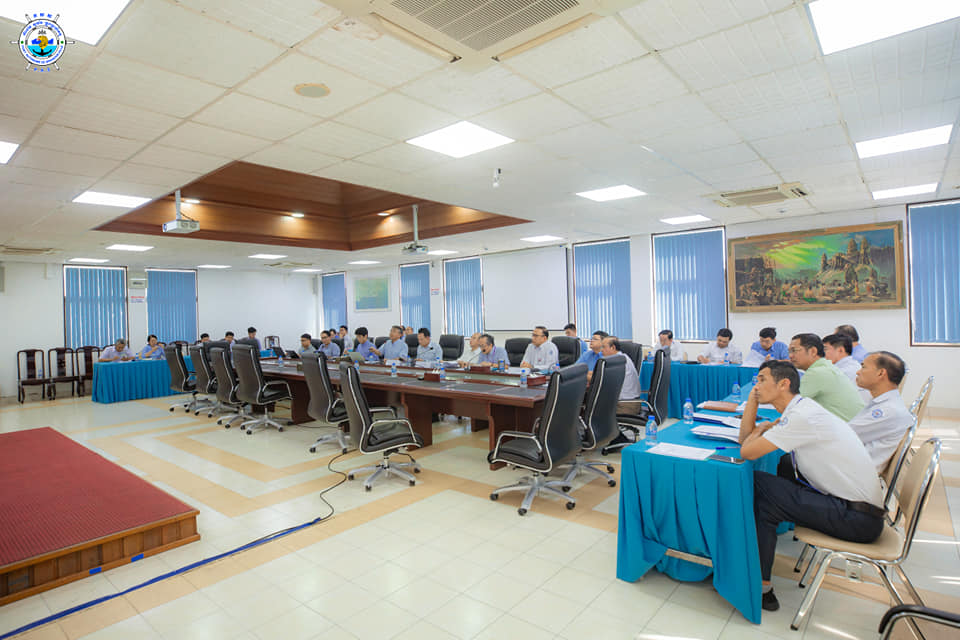 កិច្ចប្រជុំពិភាក្សាការងារ​ ស្តីពីការបកស្រាយ​ គំរូប៉ាន់​​ស្មានតម្រូវការ និងគំរូស្ថិតិជាមួយវិទ្យាស្ថាន​​ The Overseas Coastal Area Development Institute of Japans
